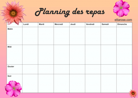 Planning Fleur Ellia Rose 6