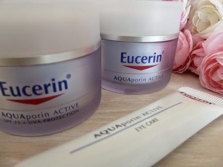 Ambassadrice Eucerin : j'ai testé la gamme AQUAporin ACTIVE pour peau déshydratée
