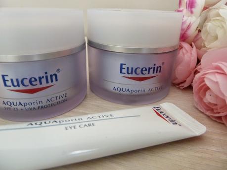 Ambassadrice Eucerin : j'ai testé la gamme AQUAporin ACTIVE pour peau déshydratée