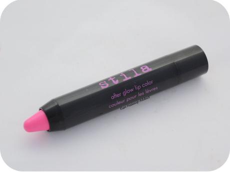 After Glow Lip Color Electric Pink Stila 4