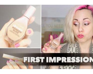 Première impression : Dream Wonder Nude de Maybelline