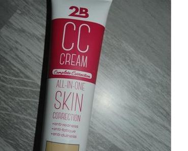 2B CC CREAM . 1er essai !