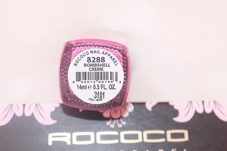 Rococo habille mes ongles en attendant le printemps