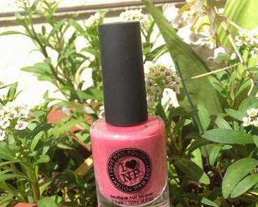 ♥ NOTD#8 - Du rose sur mes ongles, encore et toujours, avec Cutie Pop d'ILNP ♥