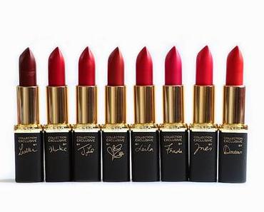 Collection Exclusive pure Red's de L'Oréal