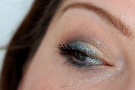 Makeup sable bleu