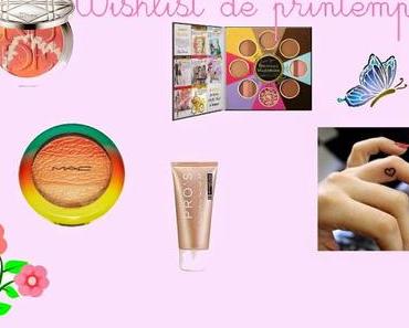 Wishlist de printemps