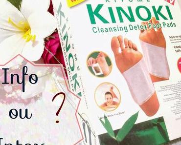 Patchs detox pour les pieds Kinoki : Info ou Intox