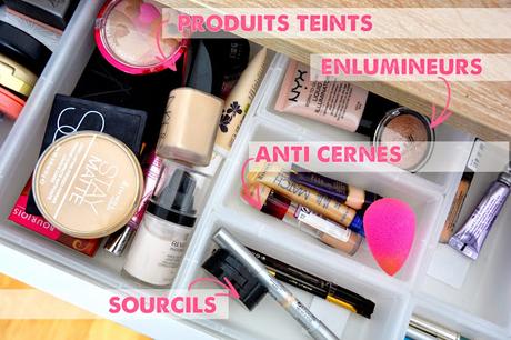 Rangements makeup : mes trucs et astuces !