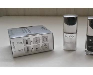 On my nails : Perfect Gel Duo Rouge Noir de Kiko
