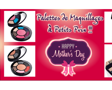 Palettes de Maquillages à petits Prix – Idées Cadeaux pour la Fête de Mères de dernière minute