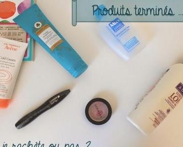 Produits terminés #1 : je rachète ou pas ?