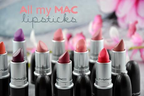 All my MAC Lipsticks