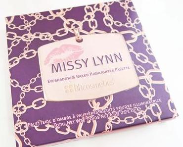 Missy Lynn ! Non je n'ai pas changer de Pseudo c'est le nom d'une autre Youtubeuse, et de sa palette !