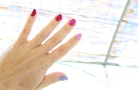 Les gradient nails .... ou plutôt les Gradient HANDS ... simple mais efficace