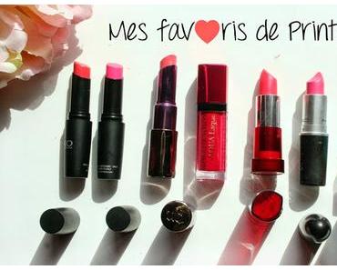Ma sélection "Lipstick" du printemps