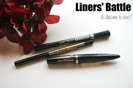 C'est parti pour une bataille d'Eye-Liner avec Bourjois