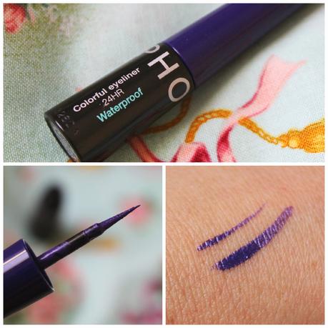 Une touche de couleur en toute simplicité avec l'eyeliner coloré!