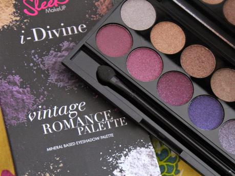 Des couleurs d'automne pour les beaux jours avec la palette Vintage Romance de Sleek