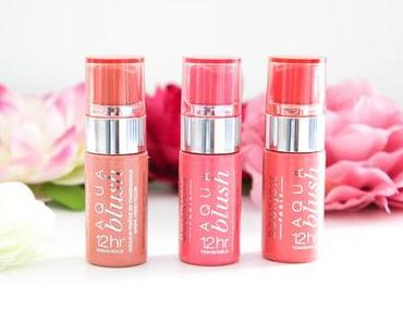 A la découverte des aquablush de bourjois!