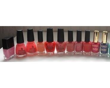 Mes vernis pour cette été