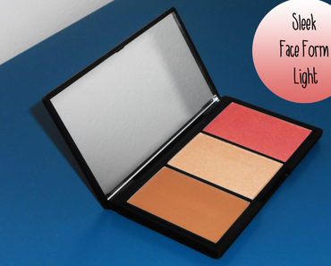 Découverte de la palette Face Form de chez Sleek