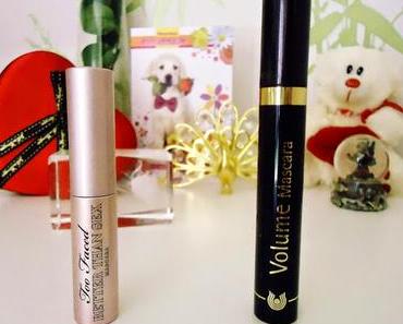 [ Battle de mascaras #1 ] : Better than sex de Too Faced VS Volume de Dr. Hauschka