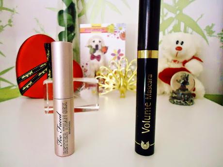 [ Battle de mascaras #1 ] : Better than sex de Too Faced VS Volume de Dr. Hauschka