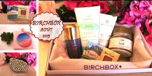 Birchbox Août 2015 – Box #4 – Back to Cool – une sélection pour la Rentrée