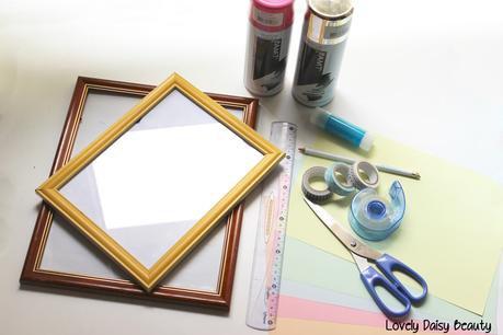 DIY : S’organiser avec des cadres photo pour la rentrée