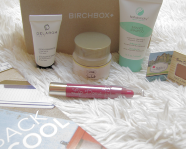 Ma birchbox d’août 2015 Back To Cool