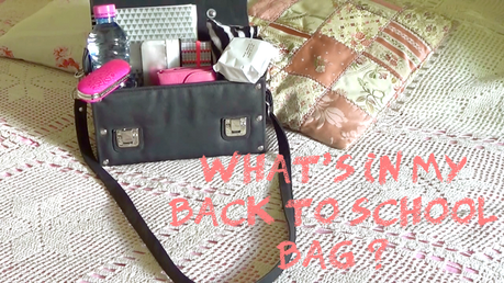 What's in my Back To School bag ?
