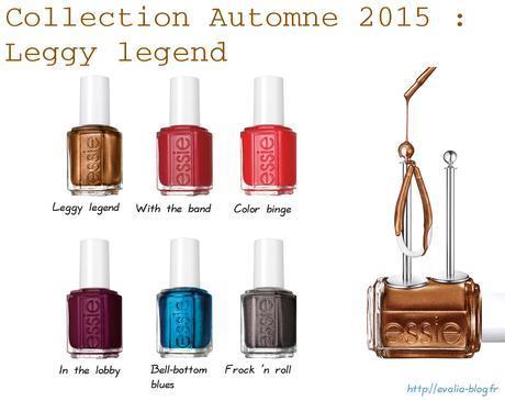 Mes 6 Inspirations de la Nouvelle Collection Automnale by Essie : Leggy Legend !