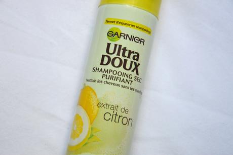 Shampoing sec aux extraits de citron // Ultra Doux Garnier