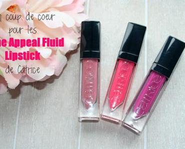 Mon coup de coeur à petit prix : Les Shine Appeal Fluid Lipstick de chez Catrice!