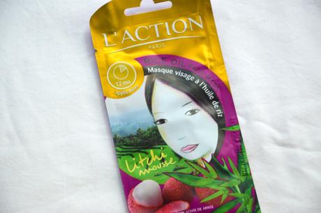 Masque à l'huile de riz // L'Action