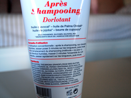 Aménaide après-shampoing dorlotant