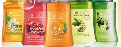 Revue sur ....Yves Rocher (1) Les Gels douche