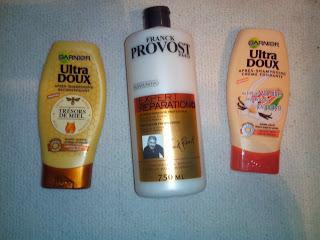 Mon stock de produits capillaires