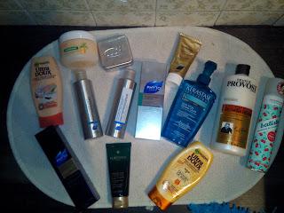 Mon stock de produits capillaires