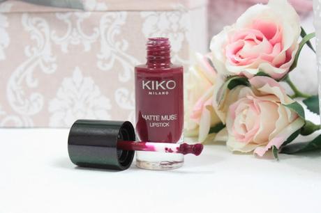 Luxury Sangria, mon Amour pour les Matte Muse Lipstick de Kiko ❤❤❤