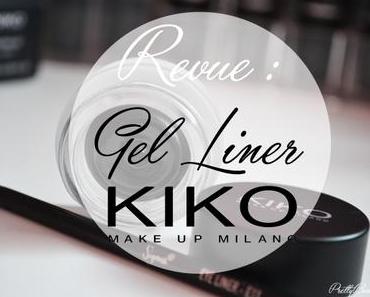 Lasting gel eyeliner de Kiko, un top !