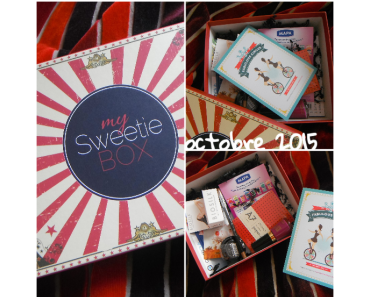 Contenu et premières impressions sur Mysweetiebox d’octobre