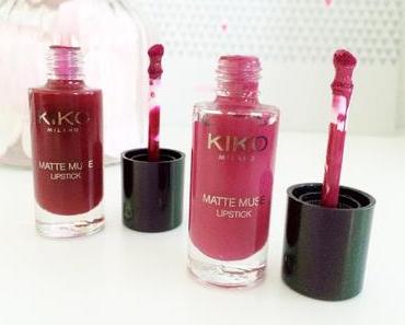 Matte Muse Lipsticks de Kiko, qu'est-ce j'en pense ?