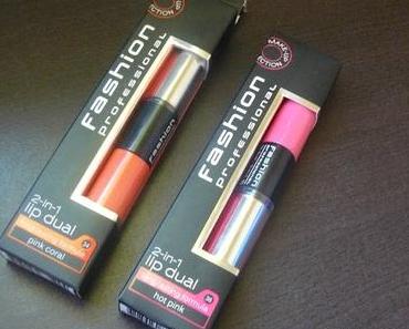 Les lip dual 2 en 1 de Fashion Professional