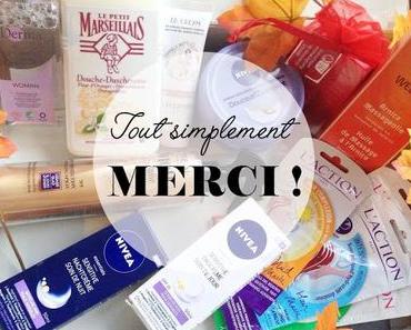 Tout simplement : MERCI !