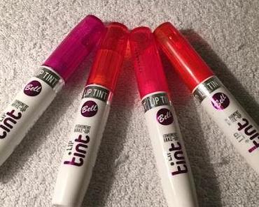 Bell cosmetic : test des lip tint