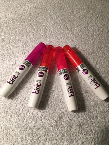 Bell cosmetic : test des lip tint