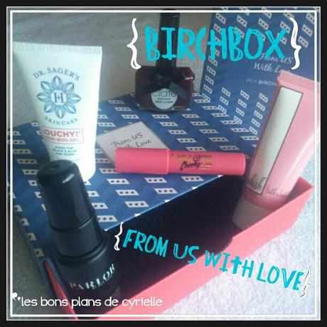 birchbox de septembre : from US with love