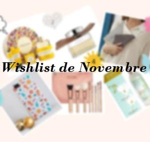 WishList de Novembre !